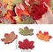 Fall Leaves Fake Maple, 200Pcs Artificial Autumn Leafs Decorations for Fall Wedding Photo Props Home Party Decor Table Crafts - Fabric
